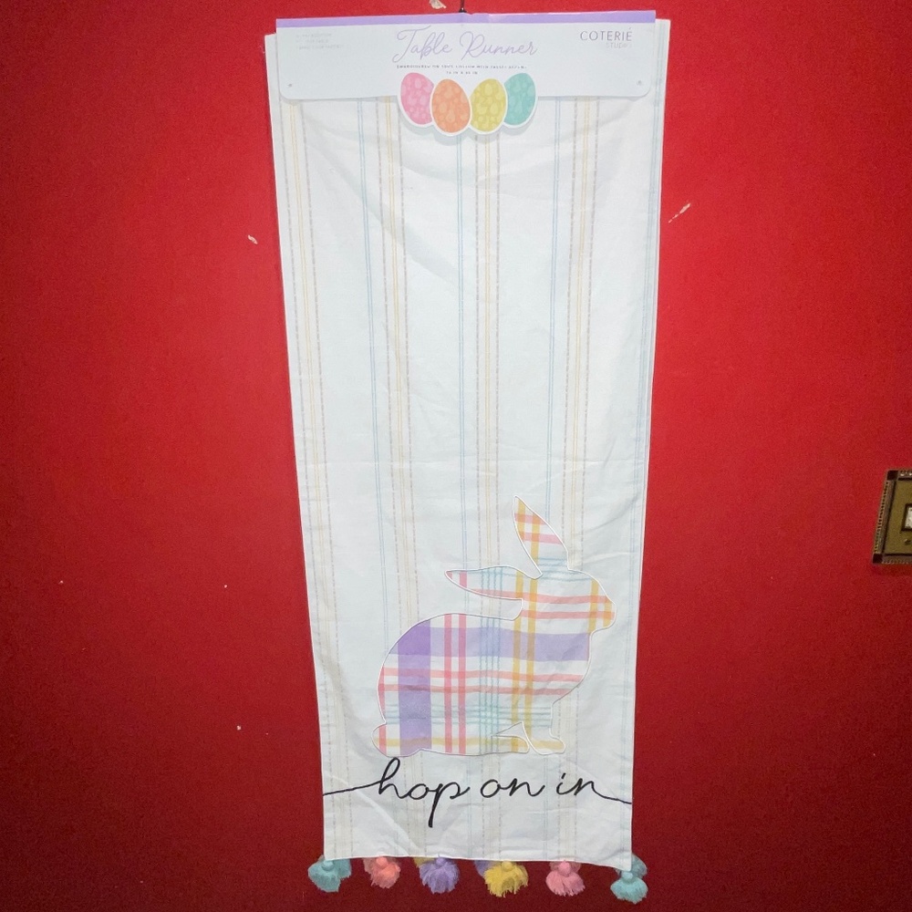 Coterie Studio Easter Table Runner